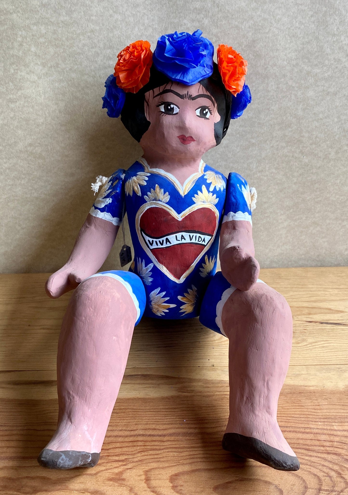 Muñeca de cartón Frida