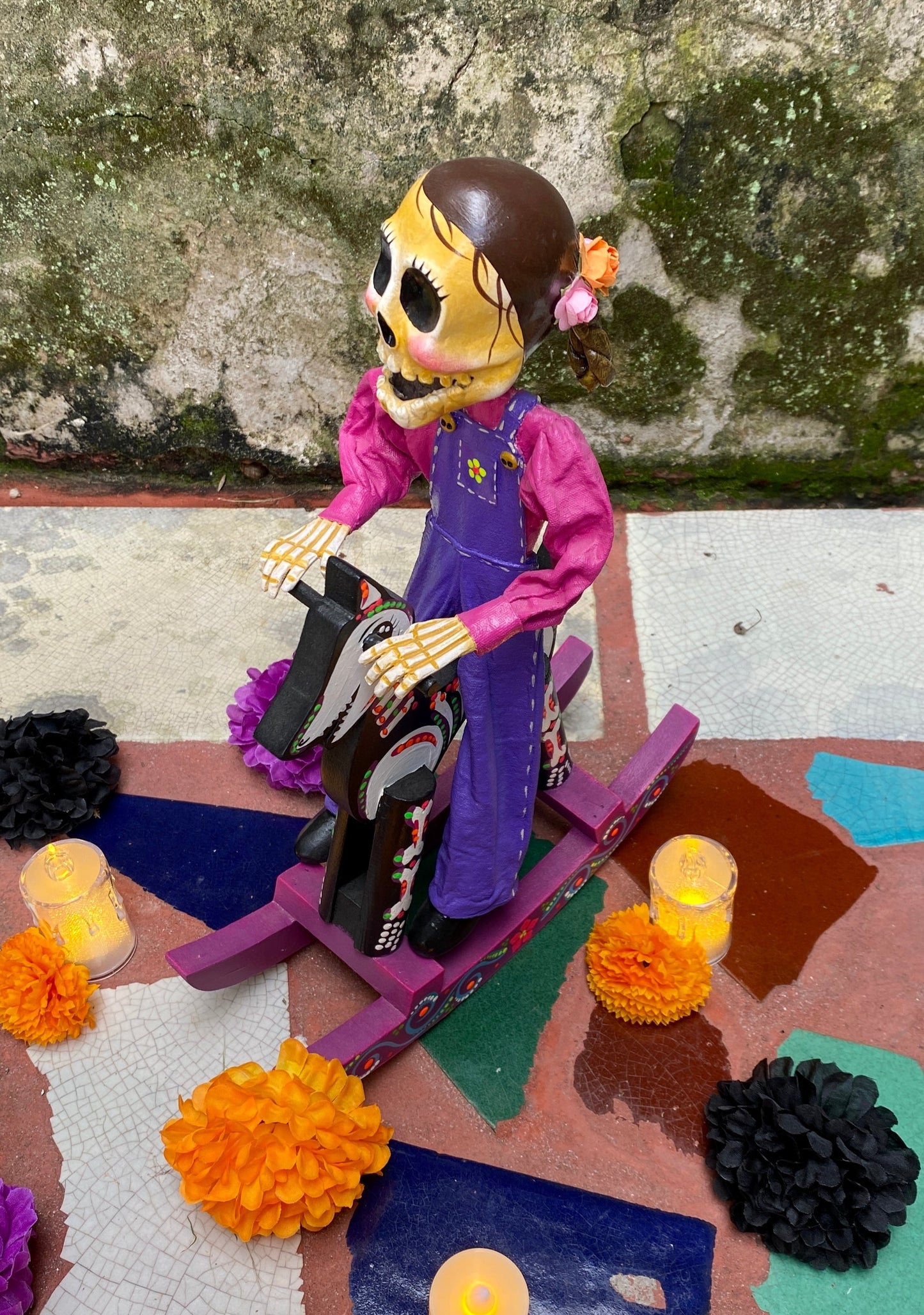 Calavera Niña en Caballito Befina