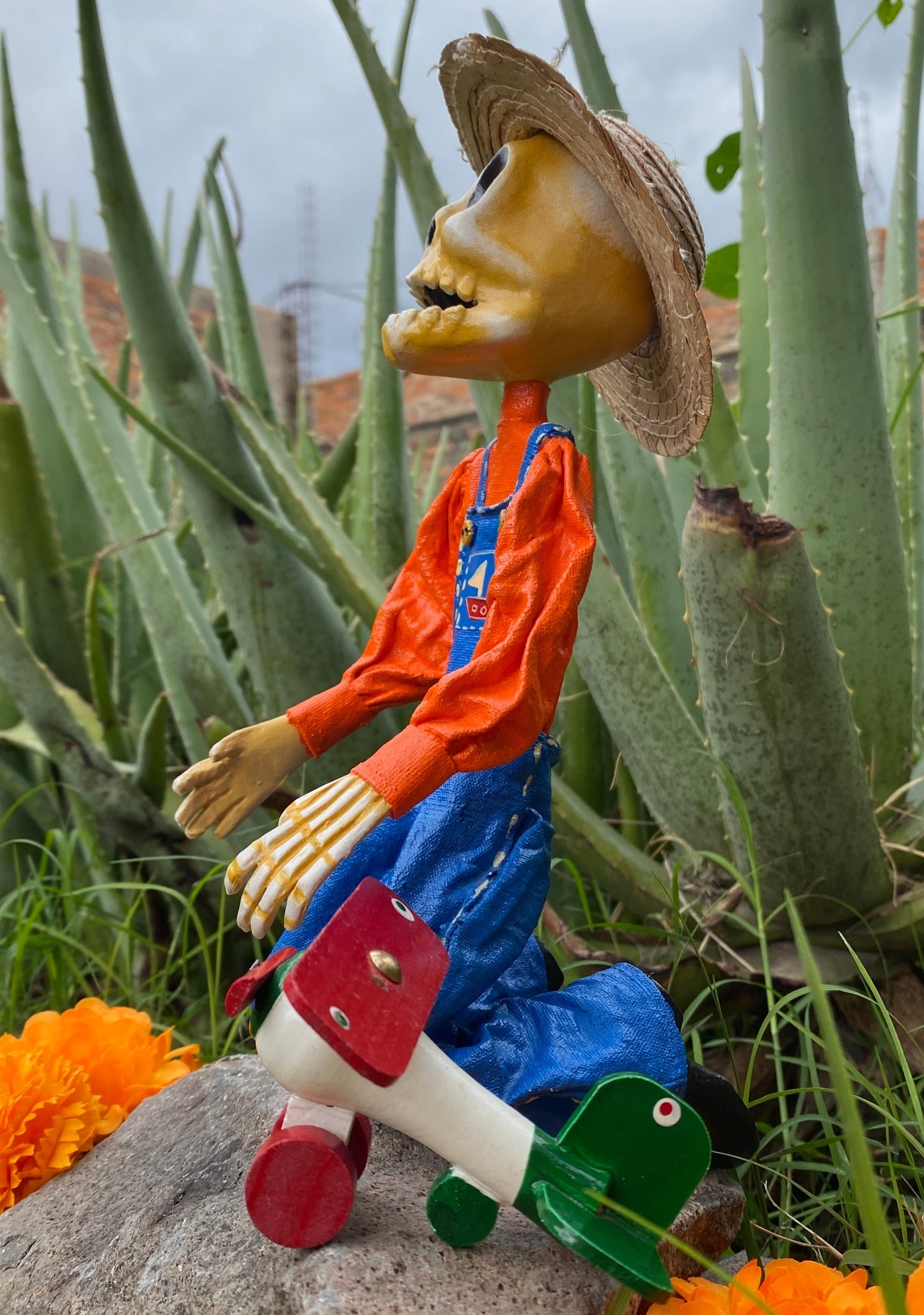 Calavera niño jugando Befina