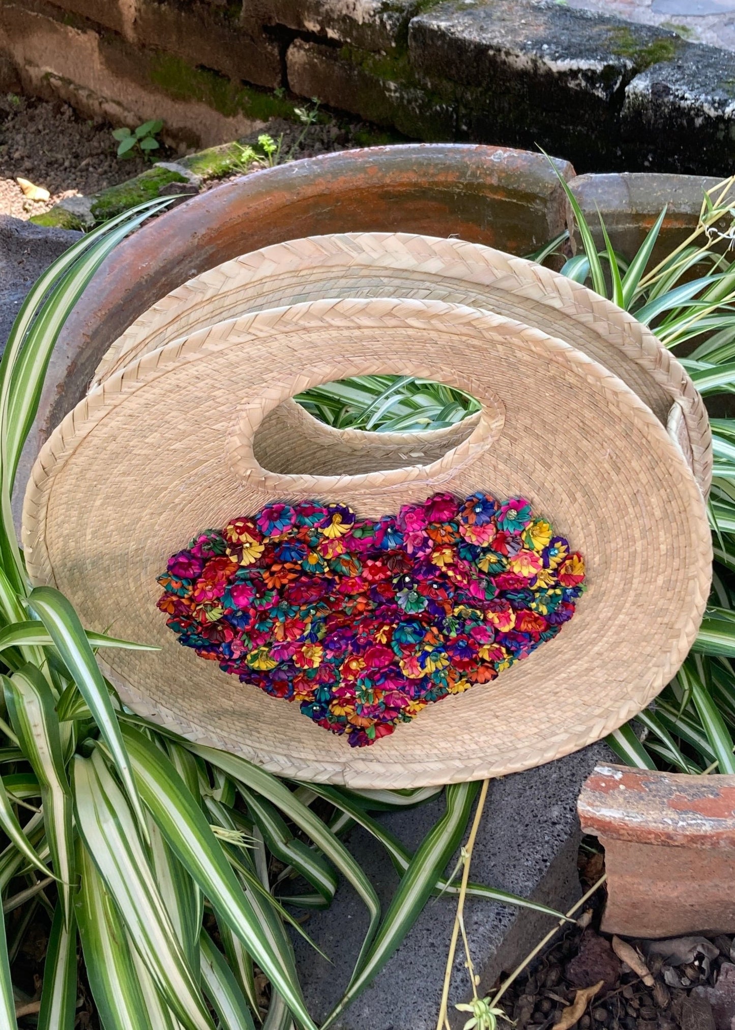 Bolsa Corazón Disco Agujero -M- P.L.