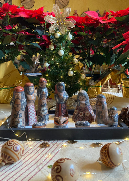 Nacimiento de Barro Bruñido Standar