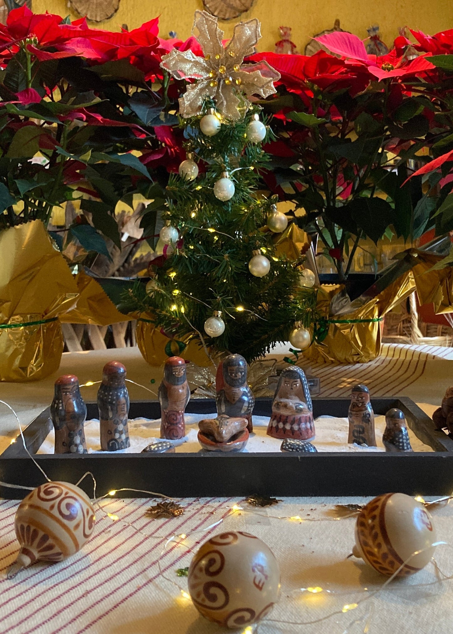 Nacimiento de Barro Bruñido Mini