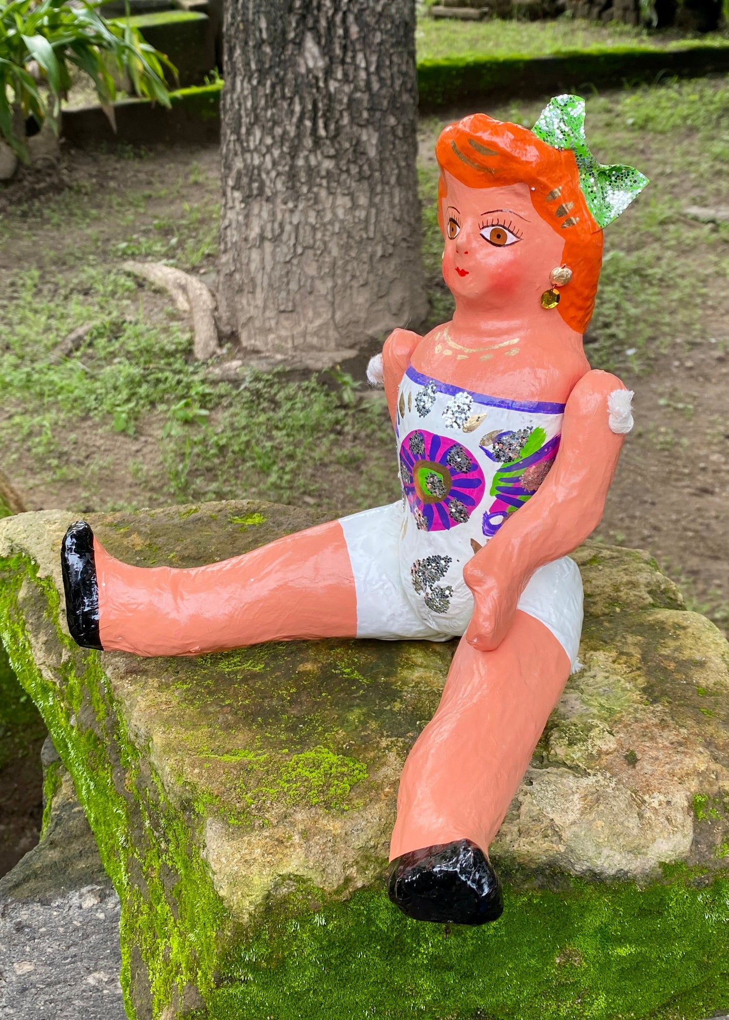 Muñeca de Cartón #3 Blanca