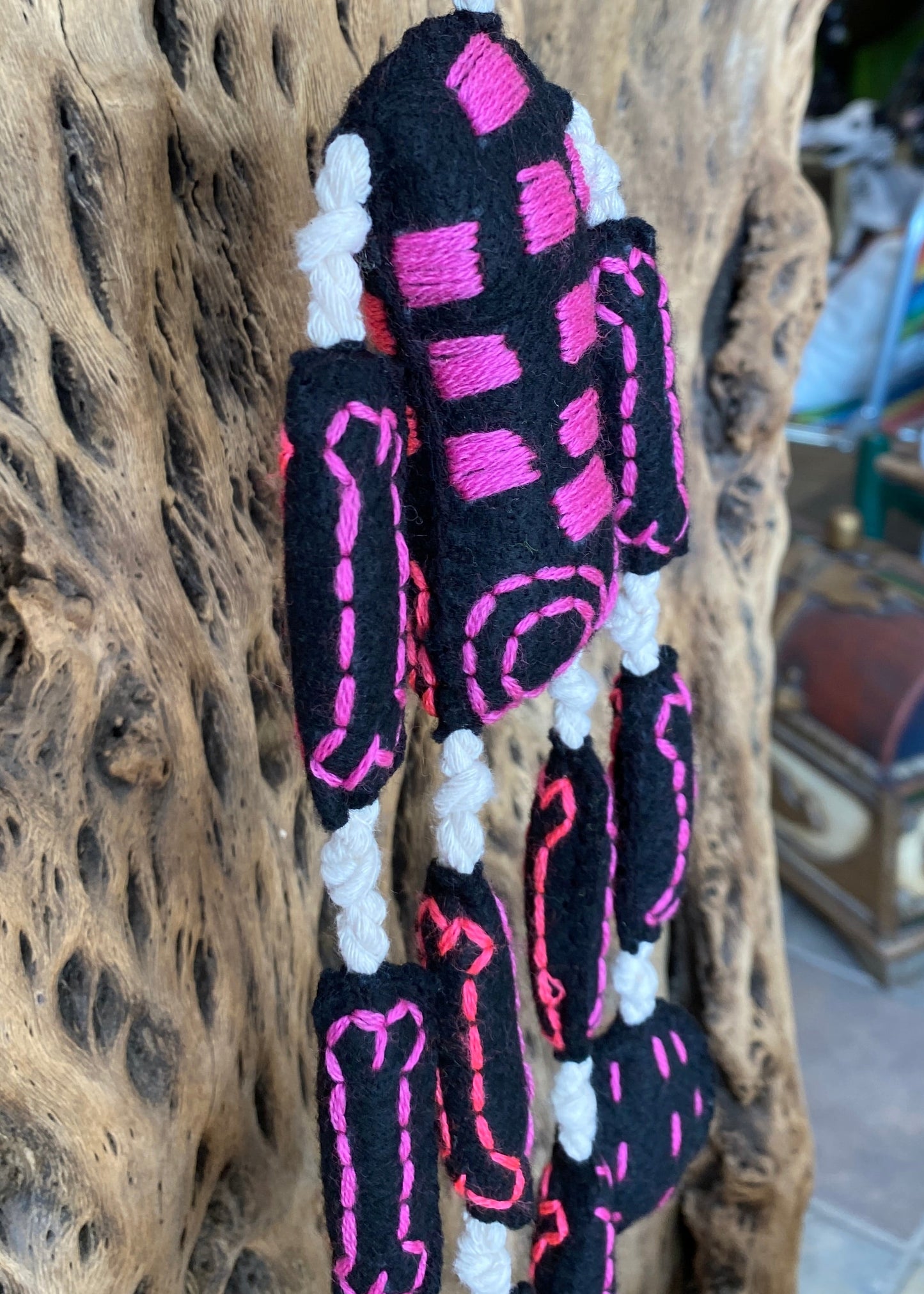 Esqueleto de Lana Negro