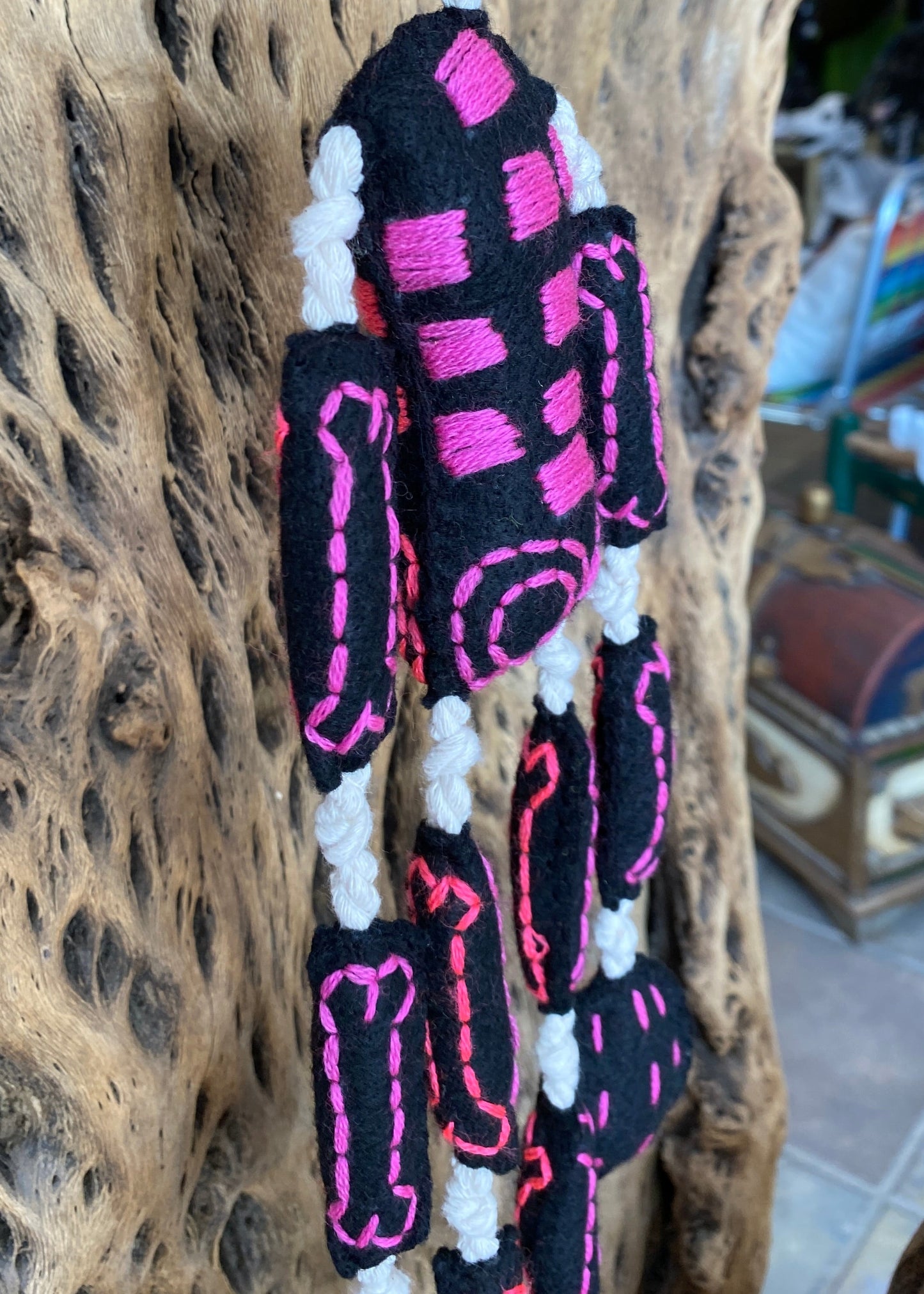 Esqueleto de Lana Negro