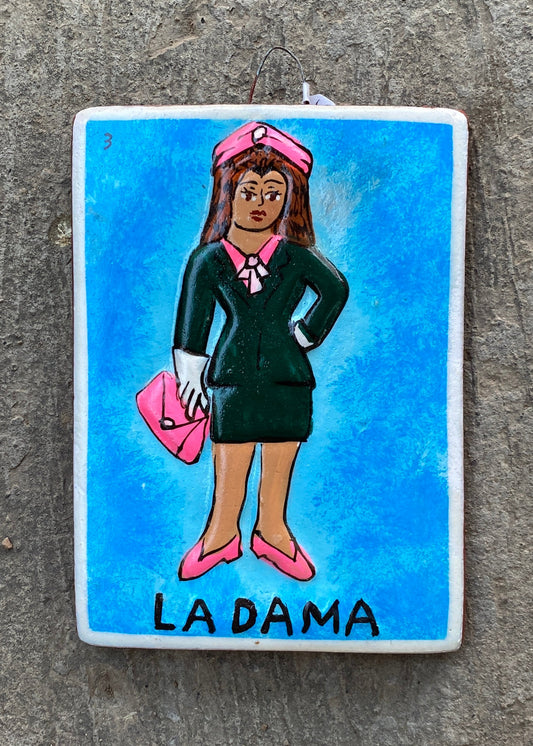 Lotería de Barro La Dama