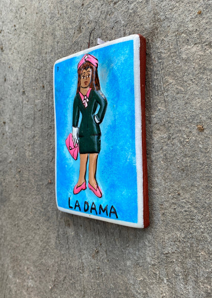Lotería de Barro La Dama
