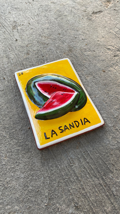 Loteria de Barro La Sandía