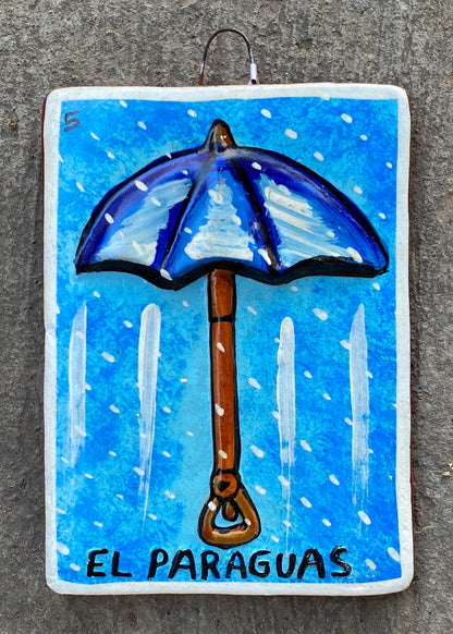 Lotería de Barro El Paraguas