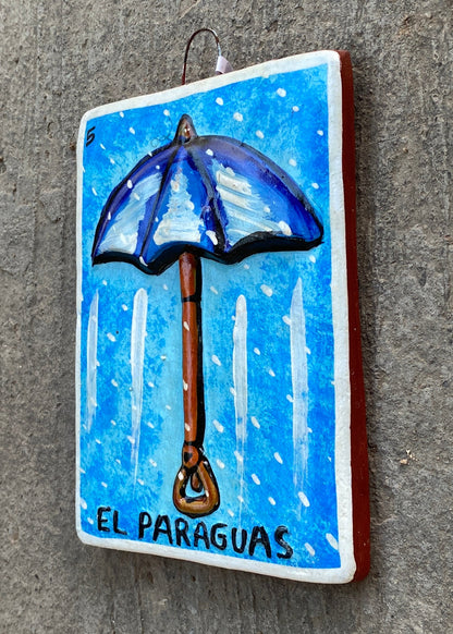 Lotería de Barro El Paraguas