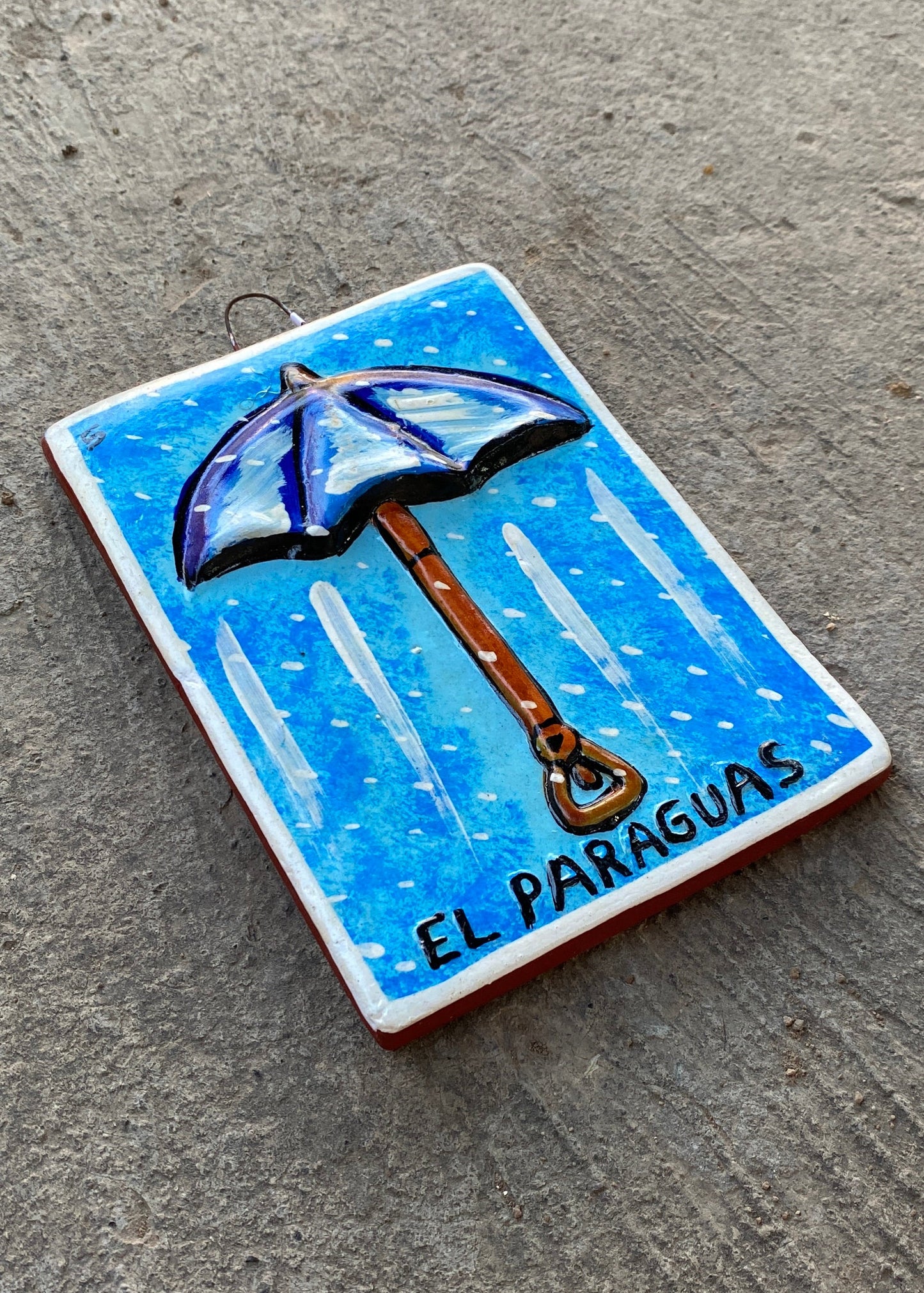 Lotería de Barro El Paraguas