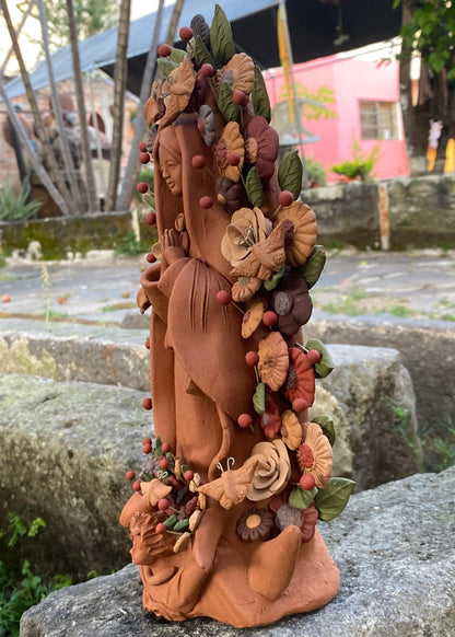 Virgen de Guadalupe 30 cm Pigmento