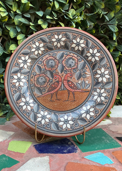 Plato Barro Bruñido #15