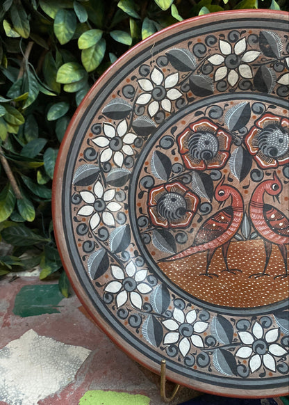 Plato Barro Bruñido #15