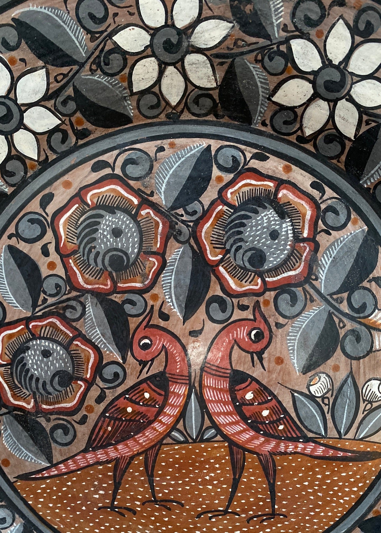 Plato Barro Bruñido #15