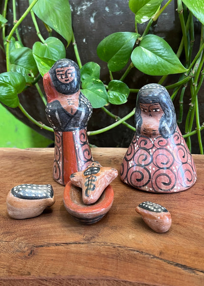 Nacimiento de Barro Bruñido Standar