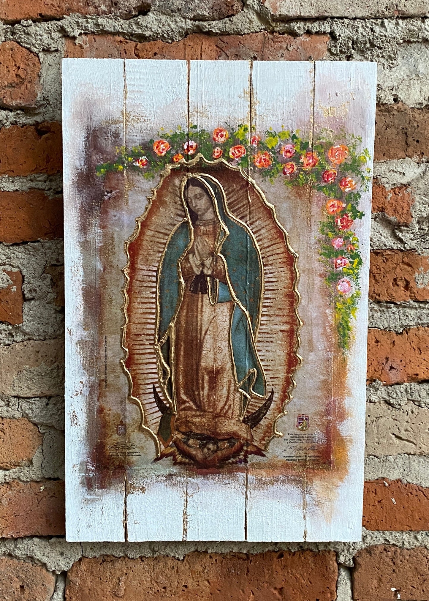 Retablo Virgen De Guadalupe