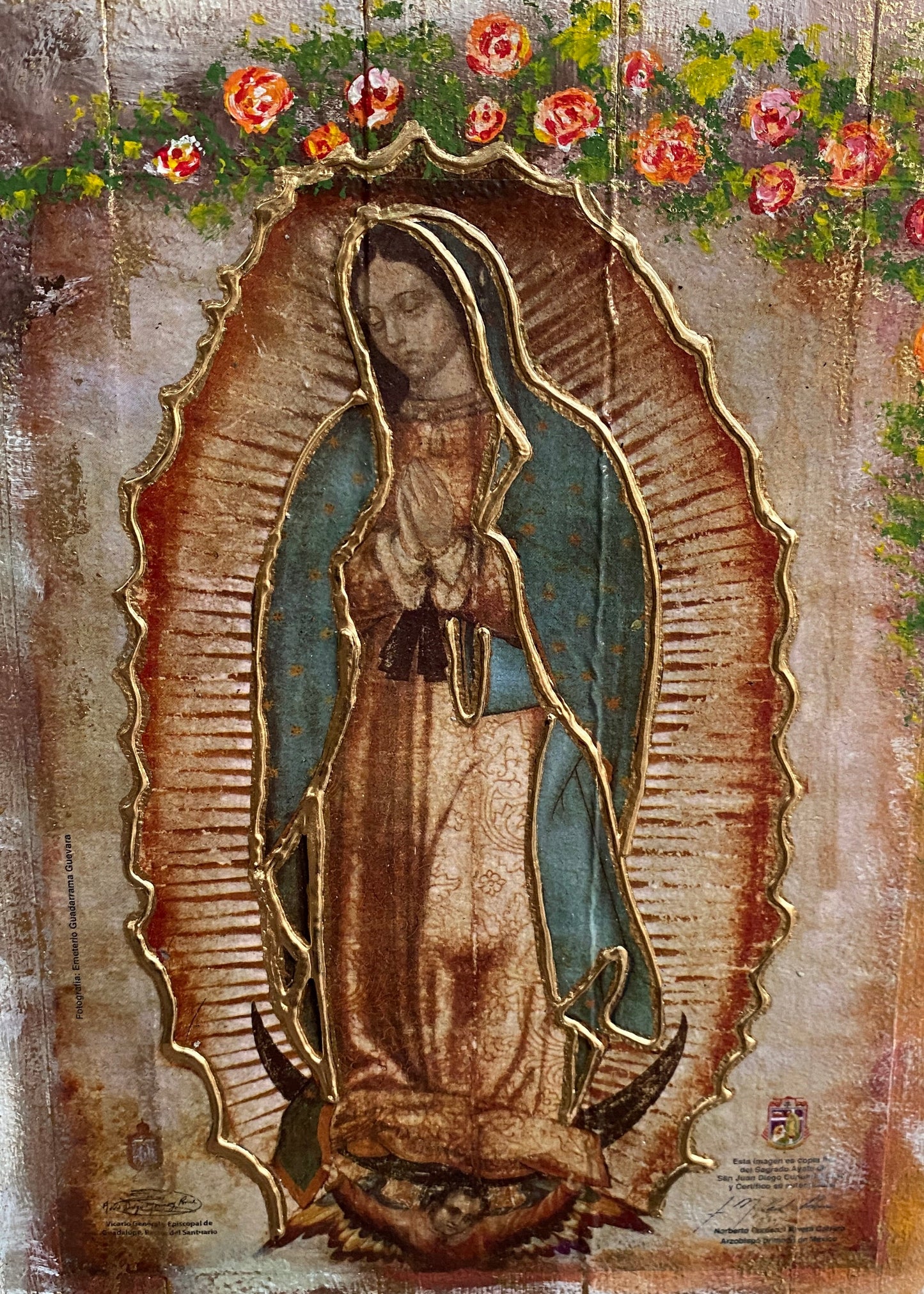 Retablo Virgen De Guadalupe