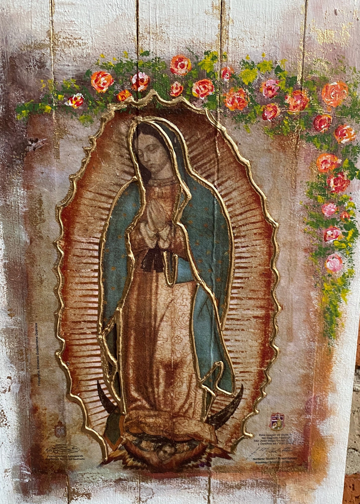 Retablo Virgen De Guadalupe